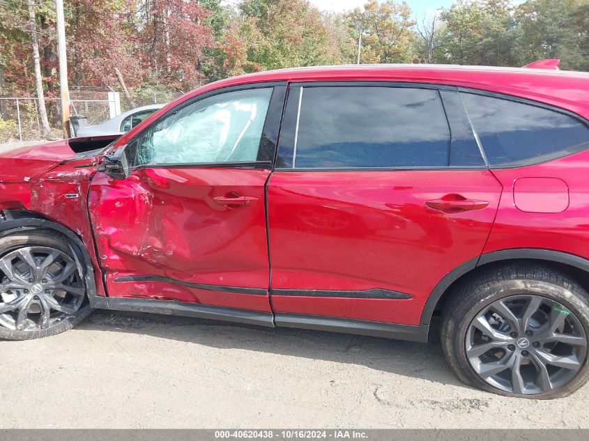 2024 Acura Mdx A-Spec VIN: 5J8YE1H04RL019954 Lot: 40620438