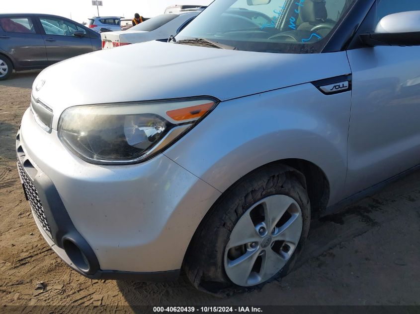 2015 Kia Soul VIN: KNDJN2A2XF7776296 Lot: 40620439