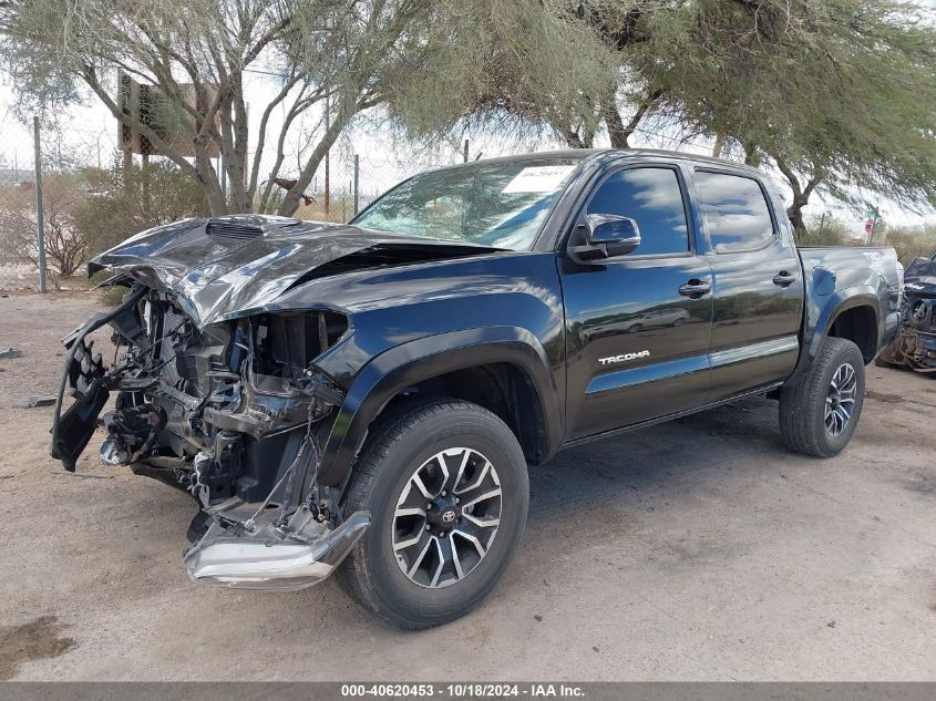 2022 Toyota Tacoma Trd Sport VIN: 3TMAZ5CN3NM189665 Lot: 40620453