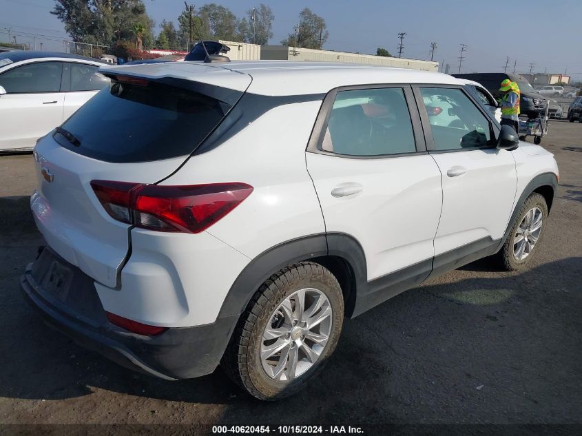 2023 Chevrolet Trailblazer Fwd Ls VIN: KL79MMS23PB016710 Lot: 40620454