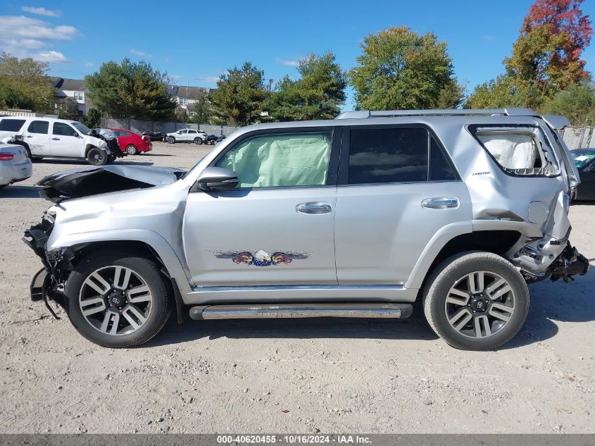 2016 Toyota 4Runner Limited VIN: JTEBU5JR3G5377888 Lot: 40620455