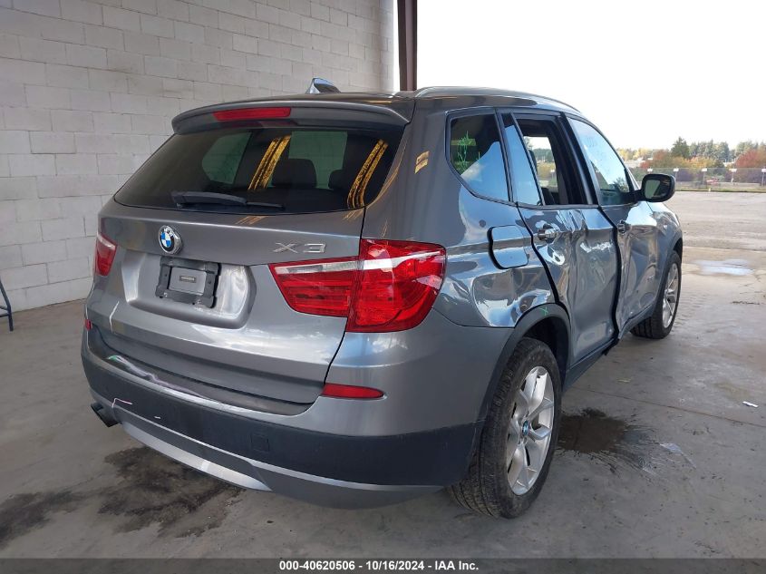 VIN 5UXWX7C54E0E82728 2014 BMW X3, Xdrive35I no.4