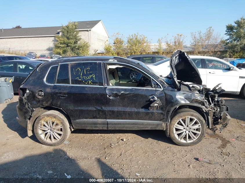 2014 VOLKSWAGEN TIGUAN SE - WVGBV3AX5EW566405