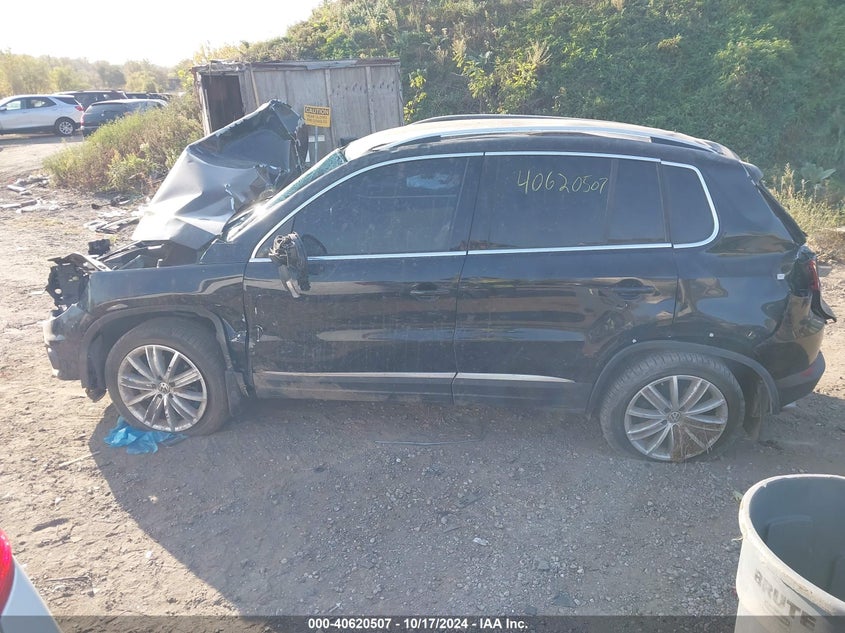 2014 VOLKSWAGEN TIGUAN SE - WVGBV3AX5EW566405