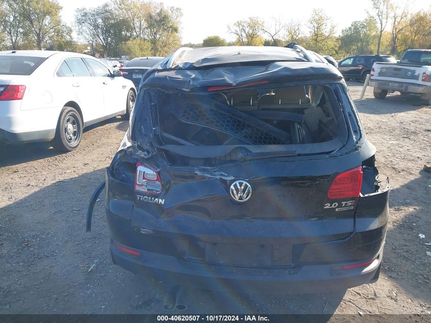 2014 VOLKSWAGEN TIGUAN SE - WVGBV3AX5EW566405