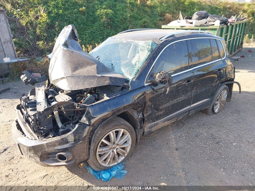 2014 VOLKSWAGEN TIGUAN SE - WVGBV3AX5EW566405