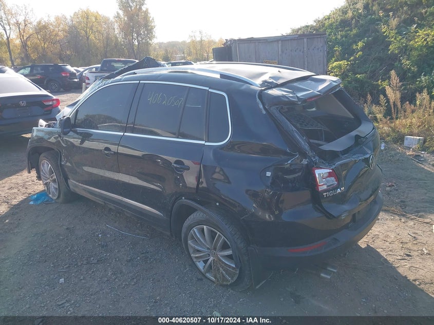 2014 VOLKSWAGEN TIGUAN SE - WVGBV3AX5EW566405