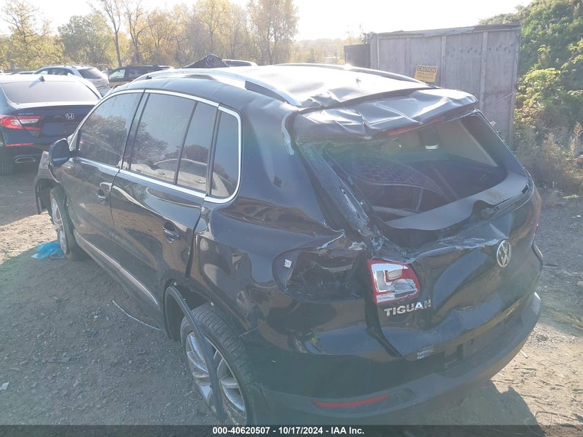 2014 VOLKSWAGEN TIGUAN SE - WVGBV3AX5EW566405