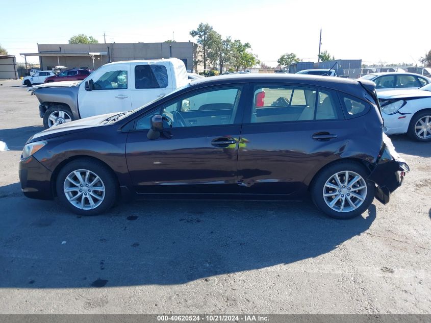 2013 Subaru Impreza 2.0I Premium VIN: JF1GPAC69DH207399 Lot: 40620524