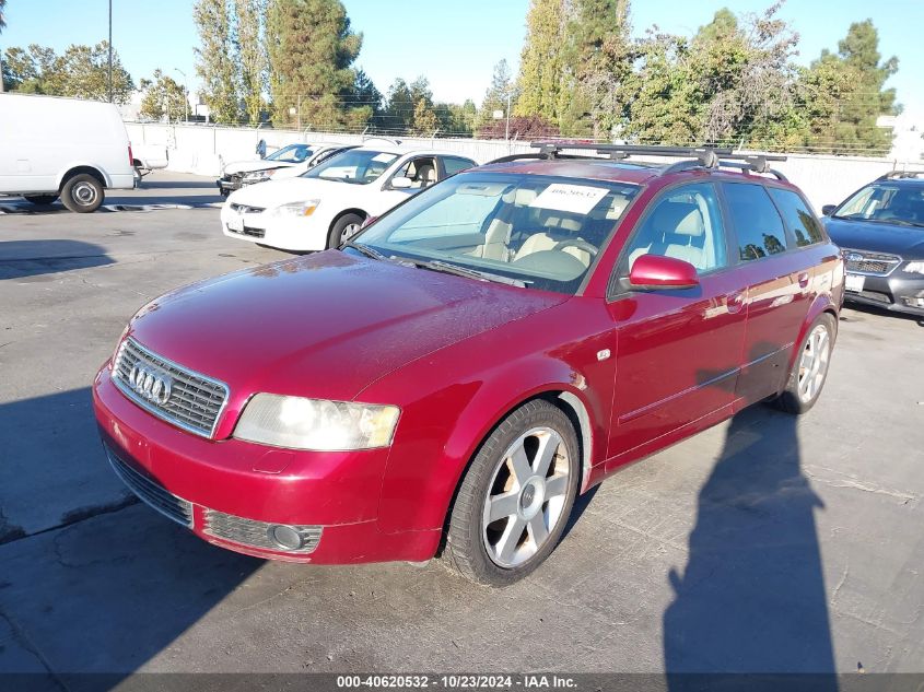 2005 Audi A4 1.8T Avant VIN: WAUVC68E95A048658 Lot: 40620532