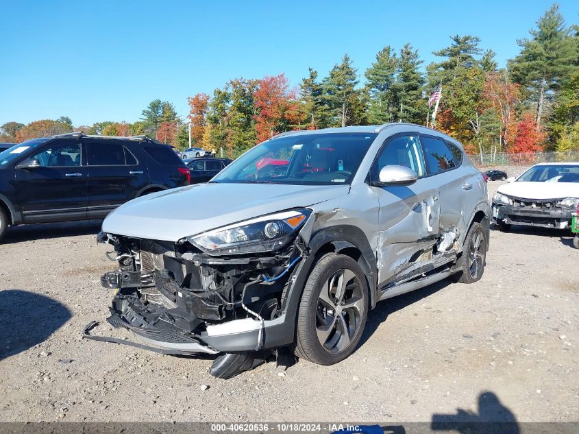 2017 Hyundai Tucson Sport VIN: KM8J3CA2XHU391669 Lot: 40620536