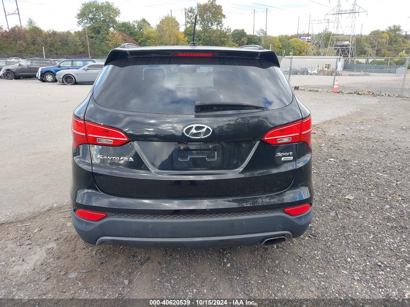 2015 Hyundai Santa Fe Sport 2.4 Luxury VIN: 5XYZUDLB9FG262909 Lot: 40620539