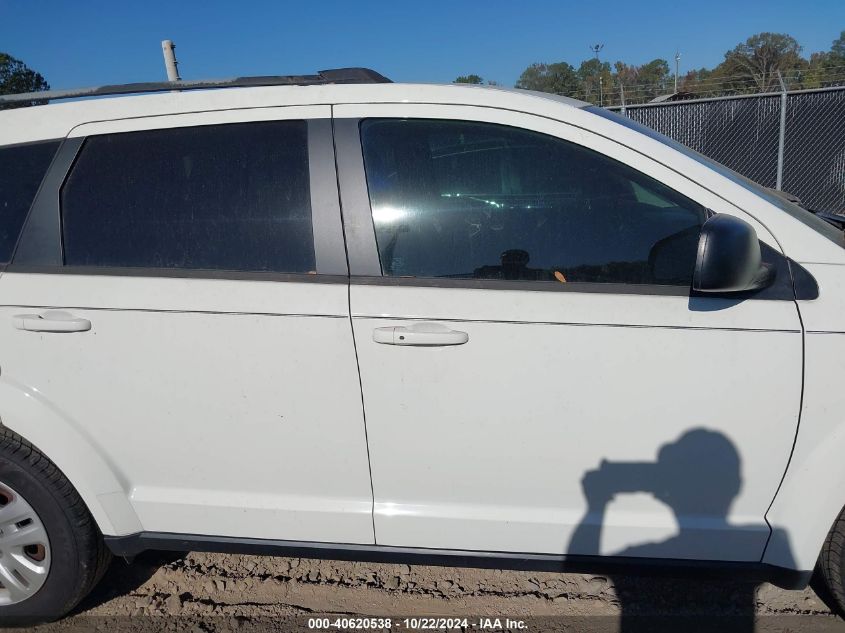 2017 Dodge Journey Se VIN: 3C4PDCAB6HT695782 Lot: 40620538