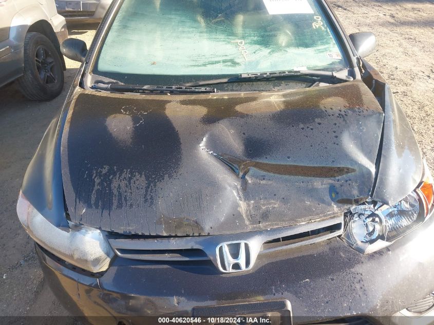 2008 Honda Civic Lx VIN: 2HGFG12678H581096 Lot: 40620546