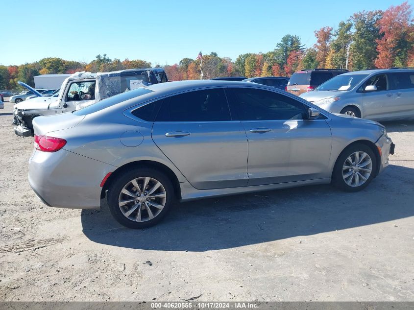 2015 Chrysler 200 C VIN: 1C3CCCCG8FN519764 Lot: 40620555