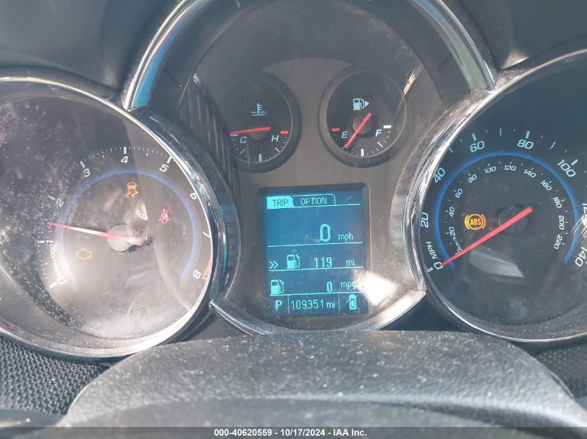 2013 Chevrolet Cruze Ltz VIN: 1G1PG5SB6D7317227 Lot: 40620559