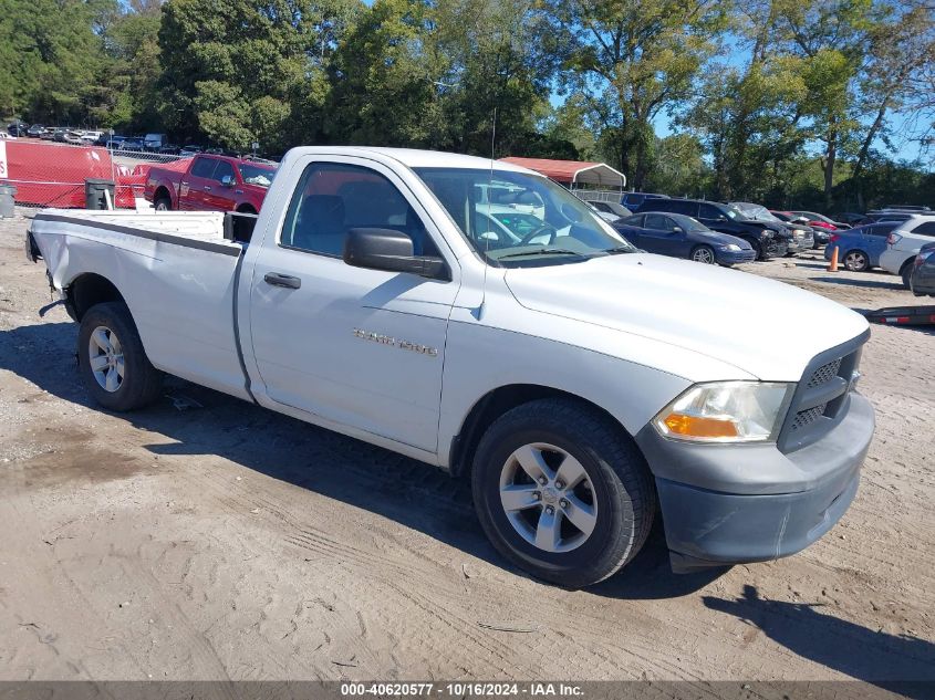 2012 Ram 1500 St VIN: 3C6JD6DP9CG277465 Lot: 40620577