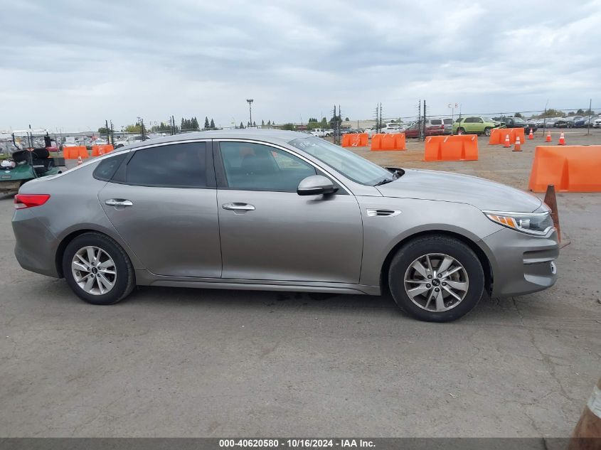 2016 Kia Optima Lx VIN: 5XXGT4L31GG056749 Lot: 40620580