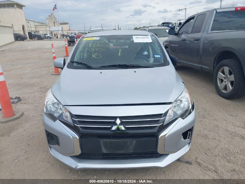 2021 Mitsubishi Mirage Carbonite Edition/Es/Le VIN: ML32AUHJ1MH010847 Lot: 40620610