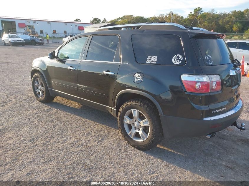 2009 GMC Acadia Slt-1 VIN: 1GKER23DX9J180332 Lot: 40620636