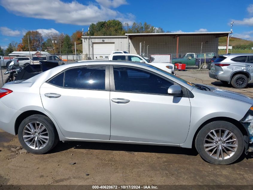 2014 Toyota Corolla L/Le/Le Pls/Prm/S/S Pls VIN: 2T1BURHE4EC113173 Lot: 40620672