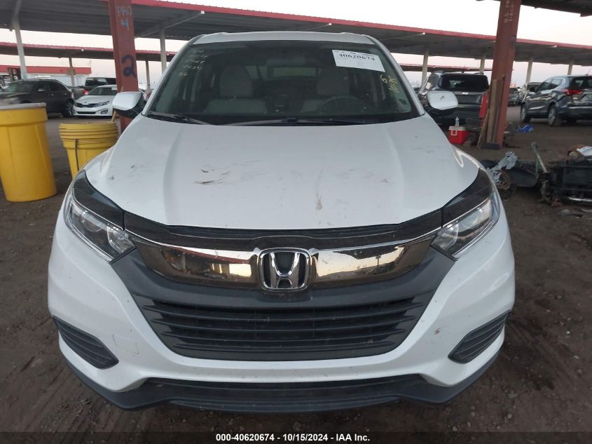 2019 Honda Hr-V Lx VIN: 3CZRU5H3XKM707110 Lot: 40620674