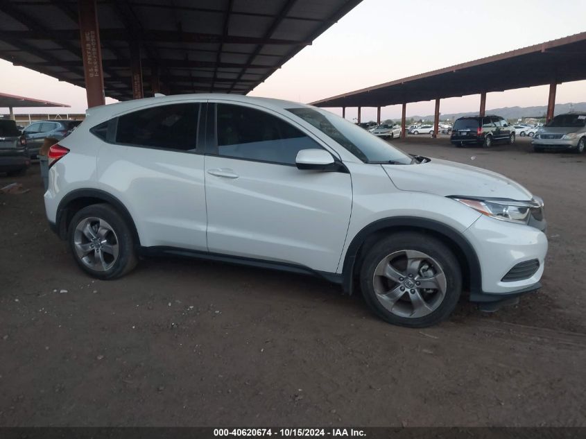 2019 Honda Hr-V Lx VIN: 3CZRU5H3XKM707110 Lot: 40620674