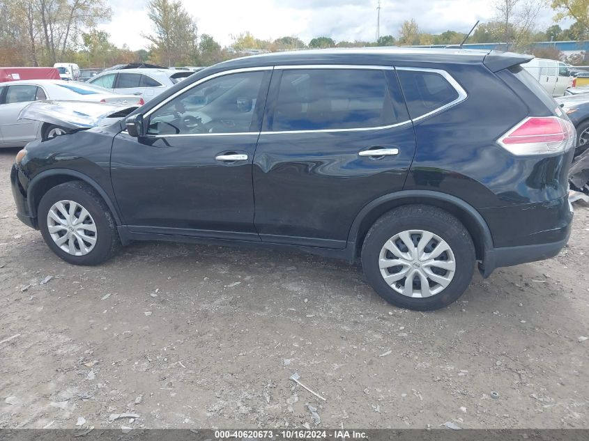 2015 Nissan Rogue S VIN: KNMAT2MV1FP560624 Lot: 40620673