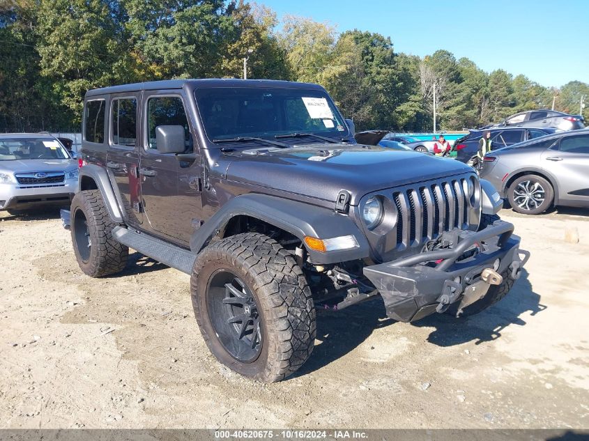 2020 Jeep Wrangler Unlimited Sport S 4X4 VIN: 1C4HJXDG4LW141932 Lot: 40620675