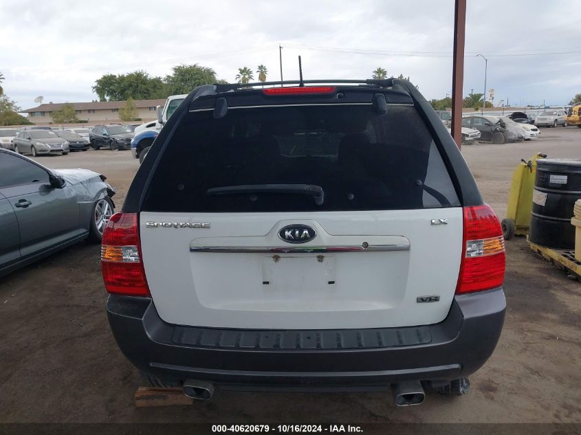 2007 Kia Sportage Lx V6 VIN: KNDJE723277396245 Lot: 40620679