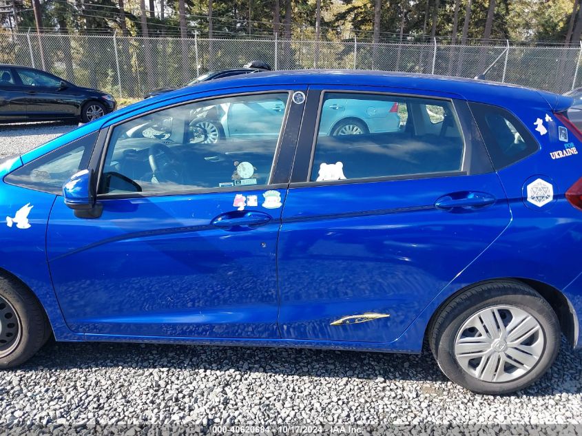 2019 Honda Fit Lx VIN: 3HGGK5H45KM727505 Lot: 40620684