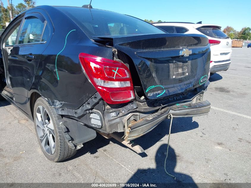 2019 Chevrolet Sonic Premier Auto VIN: 1G1JF5SB7K4125399 Lot: 40620699