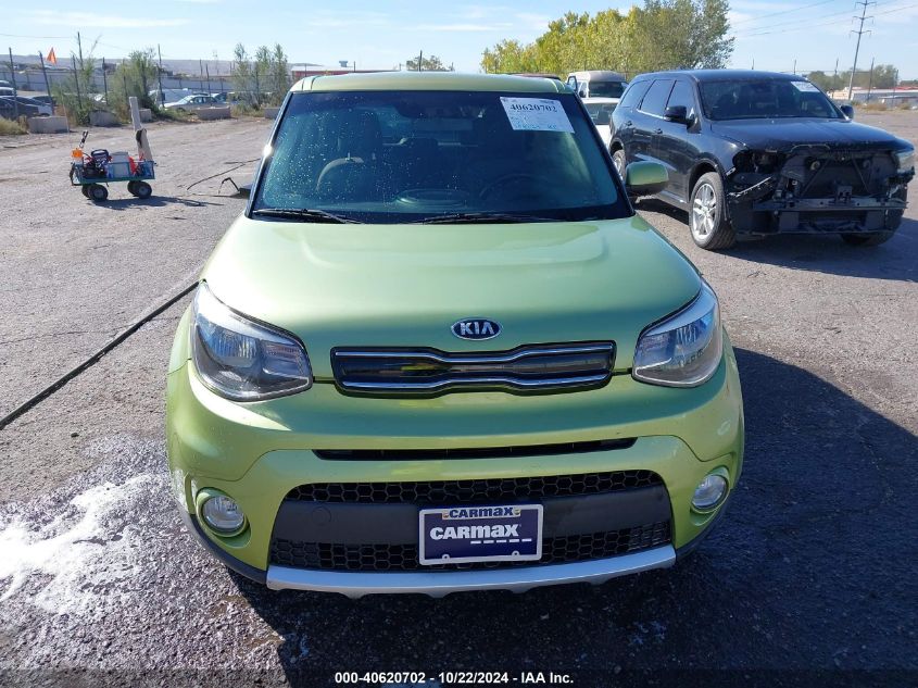 2018 Kia Soul + VIN: KNDJP3A51J7891419 Lot: 40620702