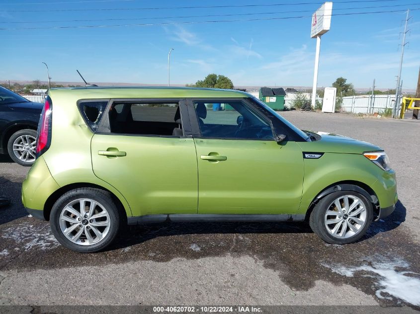 2018 Kia Soul + VIN: KNDJP3A51J7891419 Lot: 40620702