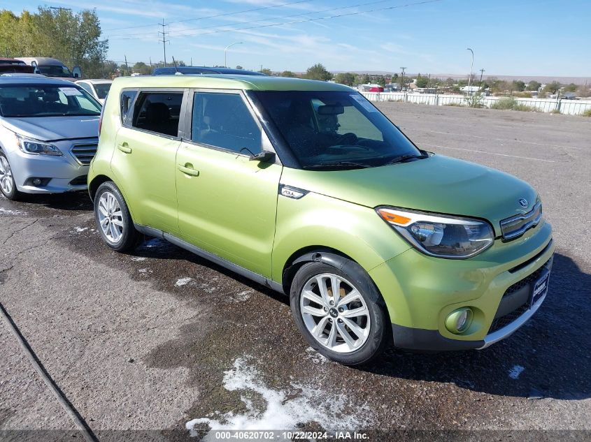 2018 Kia Soul + VIN: KNDJP3A51J7891419 Lot: 40620702