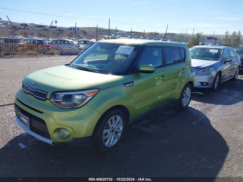 2018 Kia Soul + VIN: KNDJP3A51J7891419 Lot: 40620702