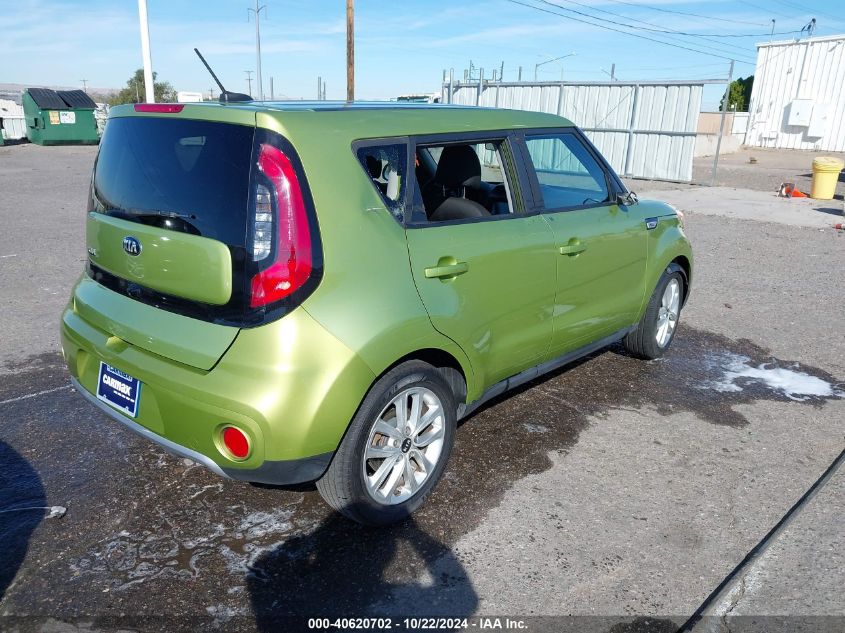 2018 Kia Soul + VIN: KNDJP3A51J7891419 Lot: 40620702