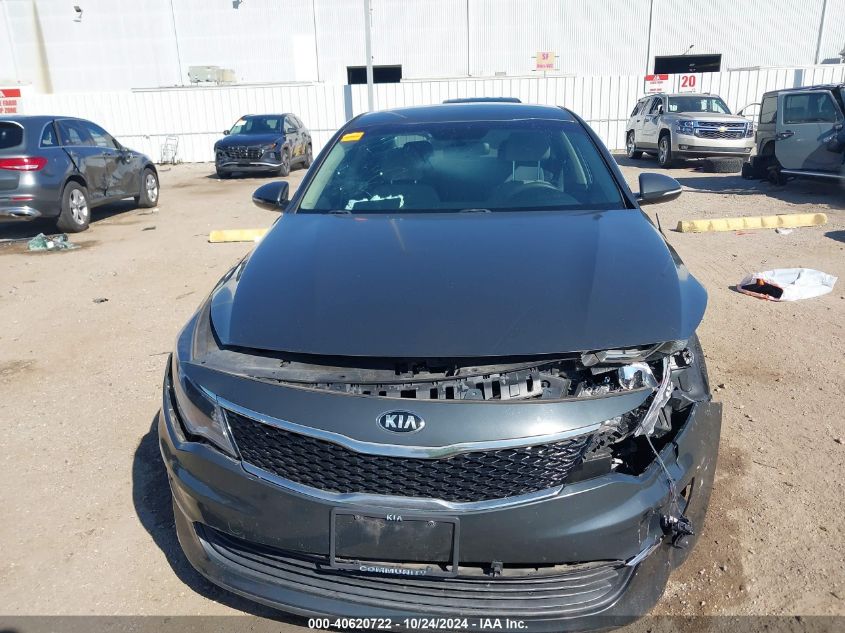 2016 Kia Optima Lx VIN: KNAGT4L37G5084895 Lot: 40620722