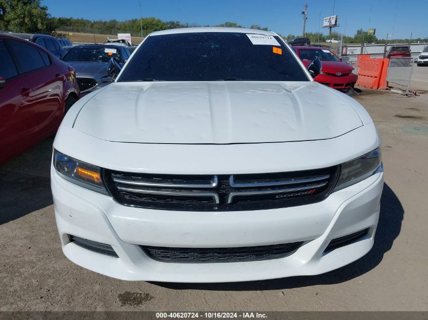 2016 Dodge Charger Se VIN: 2C3CDXBG1GH109095 Lot: 40620724