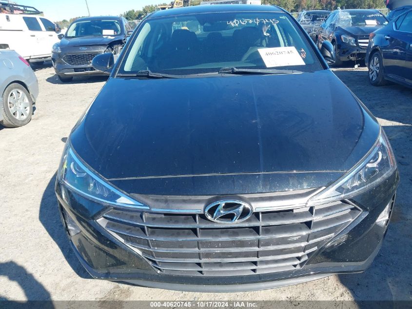 2019 Hyundai Elantra Sel VIN: 5NPD84LF0KH423409 Lot: 40620745