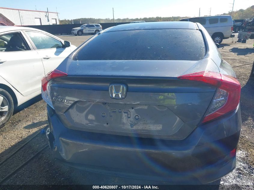 2018 Honda Civic Lx VIN: 2HGFC2F52JH599160 Lot: 40620807