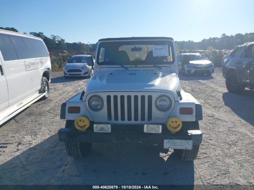 1997 Jeep Wrangler Se VIN: 1J4FY29P6VP424628 Lot: 40620879