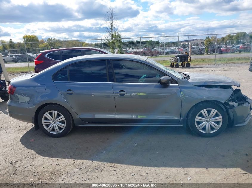 2017 Volkswagen Jetta 1.4T S VIN: 3VW2B7AJ6HM238329 Lot: 40620896