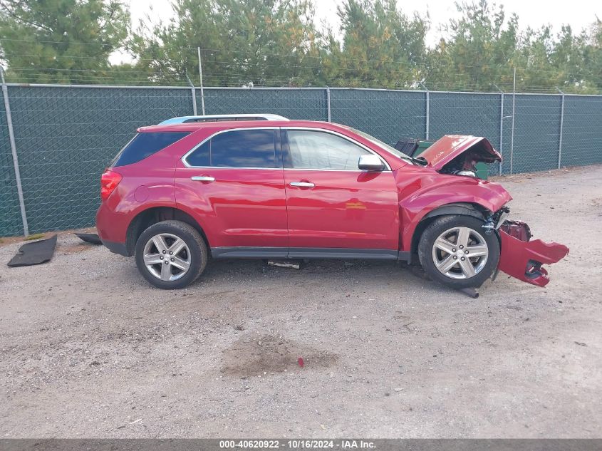 2015 Chevrolet Equinox Ltz VIN: 2GNALDEKXF6279168 Lot: 40620922