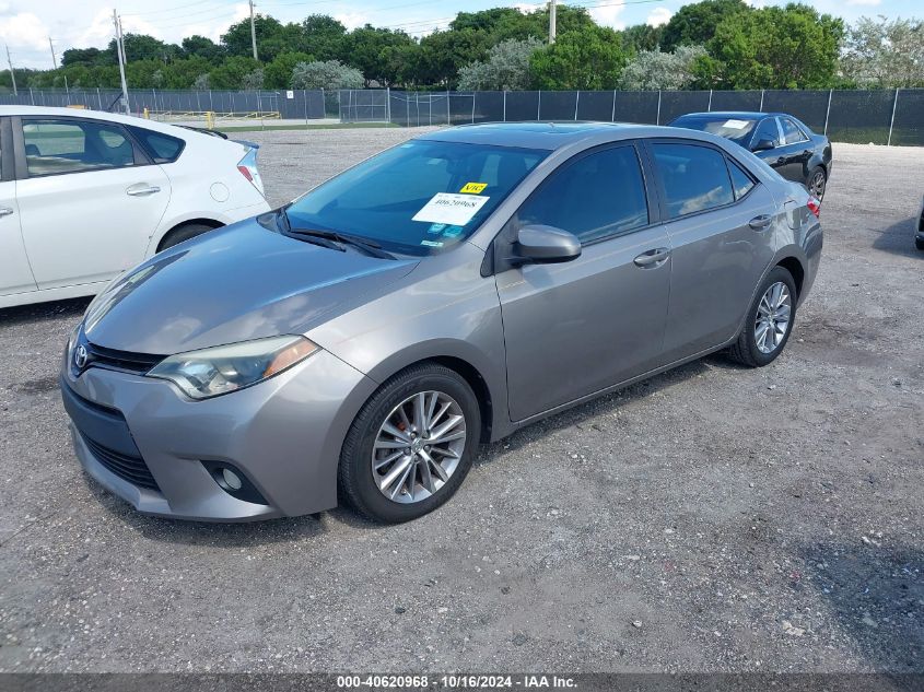 2014 Toyota Corolla L/Le/Le Pls/Prm/S/S Pls VIN: 2T1BURHE4EC106823 Lot: 40620968