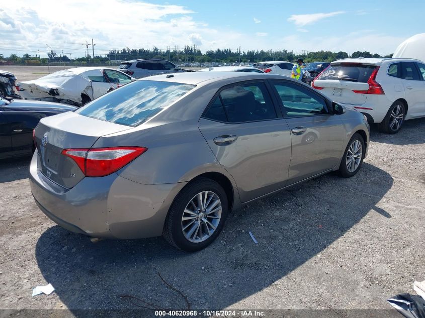 2014 Toyota Corolla L/Le/Le Pls/Prm/S/S Pls VIN: 2T1BURHE4EC106823 Lot: 40620968