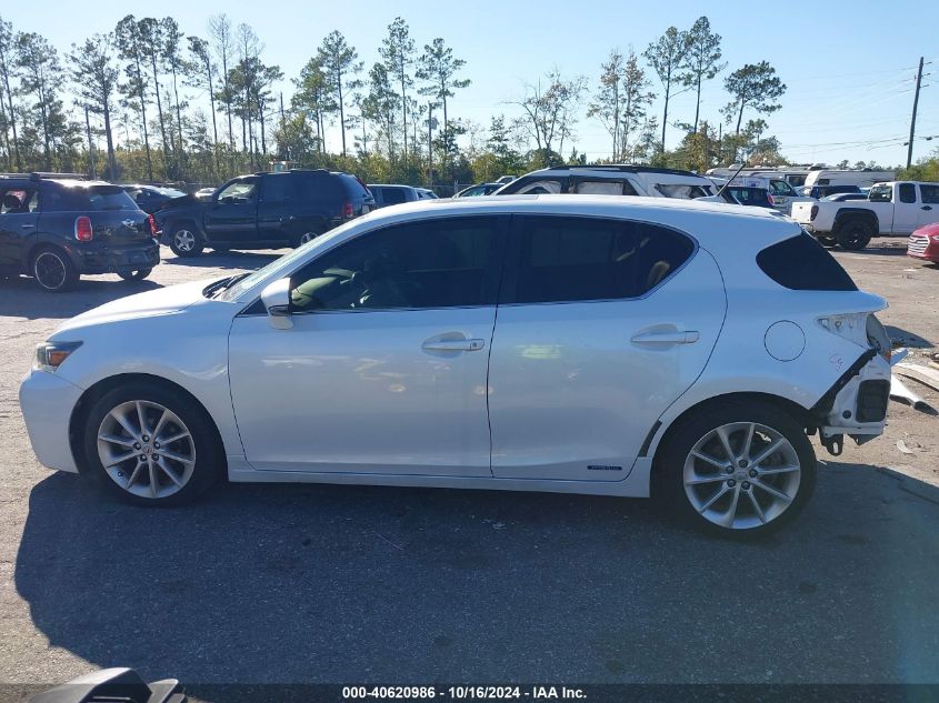 2011 Lexus Ct 200H Premium VIN: JTHKD5BHXB2041089 Lot: 40620986