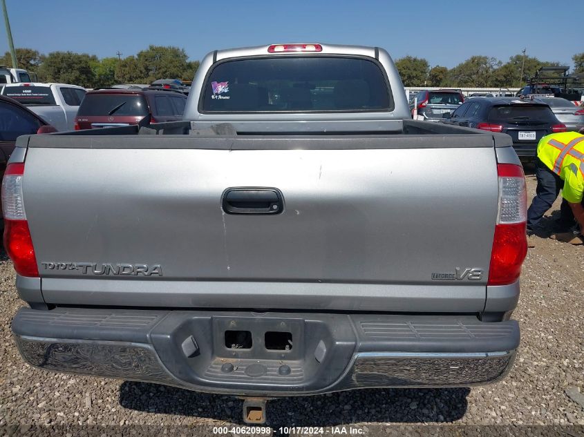 2005 Toyota Tundra Double Cab Sr5 VIN: 5TBET34125S472022 Lot: 40620998