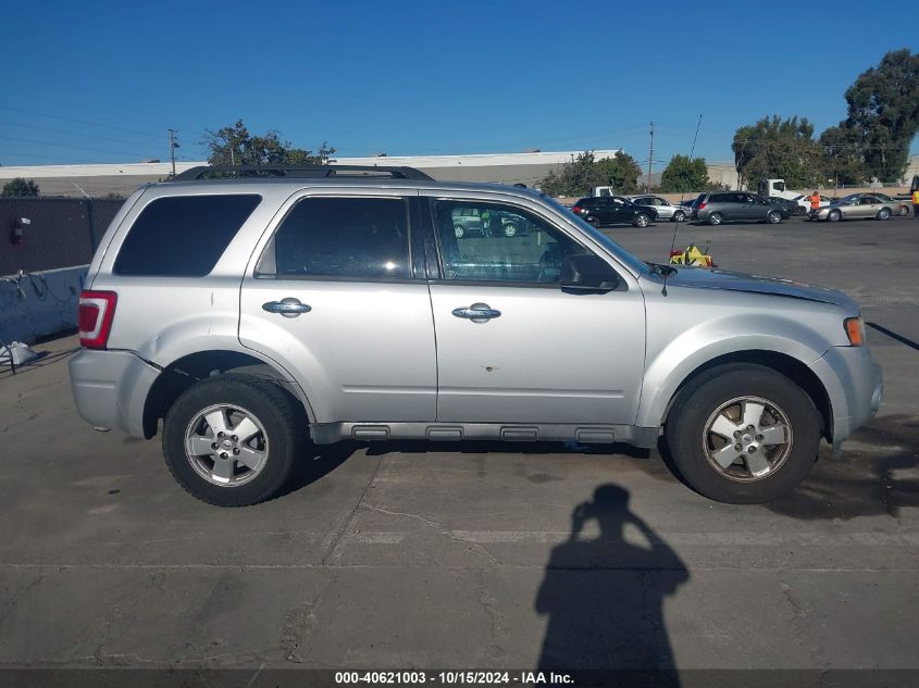 2011 Ford Escape Xlt Automatic VIN: 1FMCU0D70BKB07254 Lot: 40621003