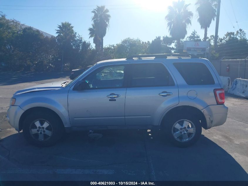 2011 Ford Escape Xlt Automatic VIN: 1FMCU0D70BKB07254 Lot: 40621003